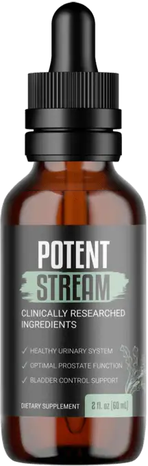 PotentStream Supplement Bottle front view